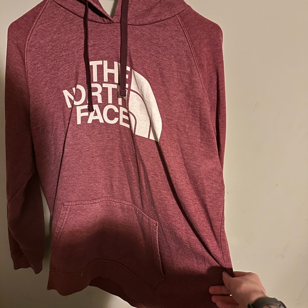 The North Face Burgundy Zip-Up